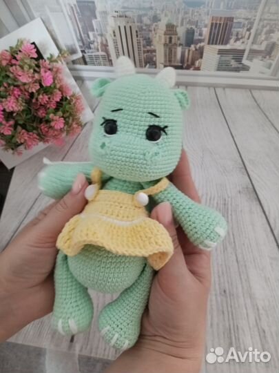 Дракончик мягкая игрушка