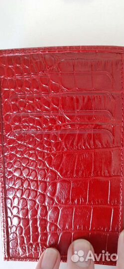 Бумажник водителя натуральная кожа