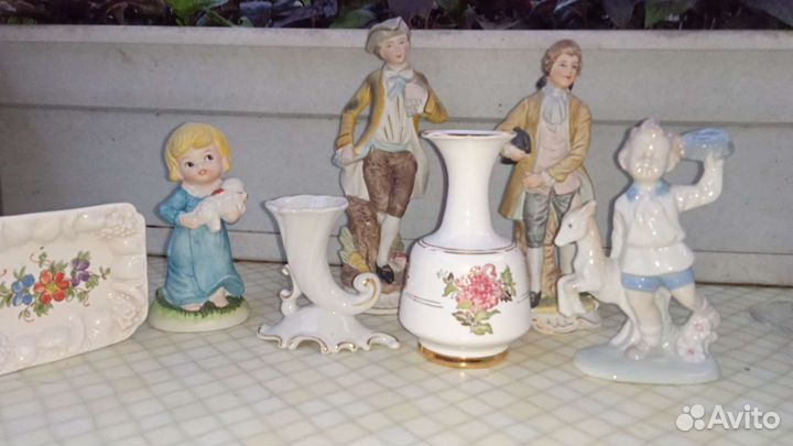 Статуэтки фигурки фарфор Capodimonte Италия винтаж