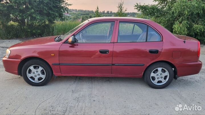 Hyundai Accent 1.5 AT, 2005, 257 000 км