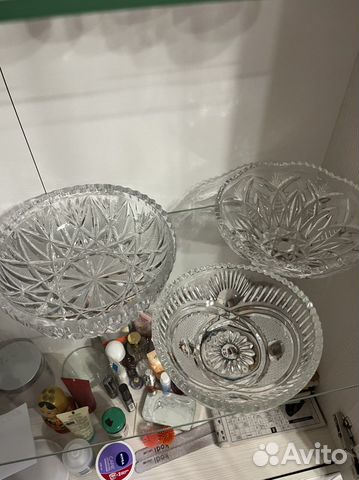 Вазы хрустальные