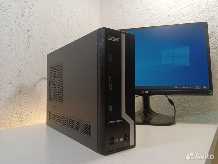 Мини Пк / Intel Core i3 4130 / SSD 256 / DDR3 8GB