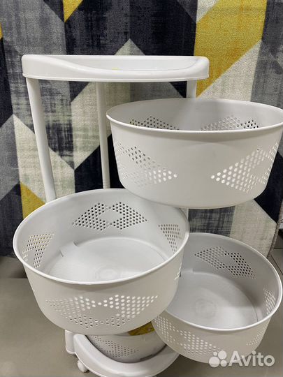 Стеллаж пластиковый