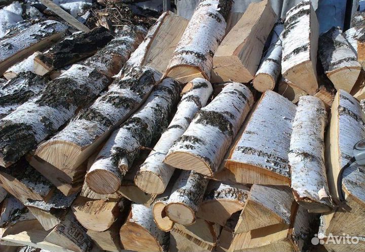 Дрова березовые колотые в укладку 30 см