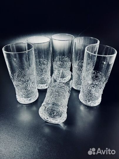 Rosenthal Высокие стаканы хрусталь Германия