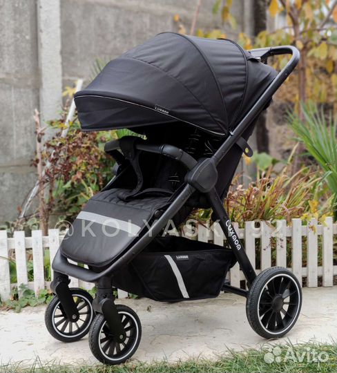 Коляска с большими колесами Luxmom