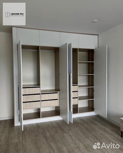 Шкаф с фрезеровкой