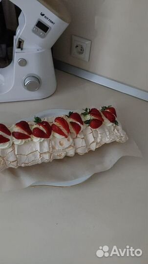 Меренговые рулеты