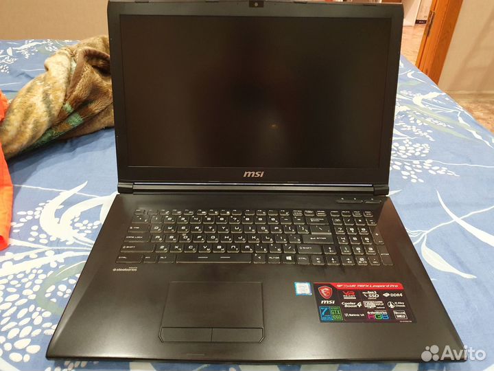 Игровой ноутбук msi 17 3