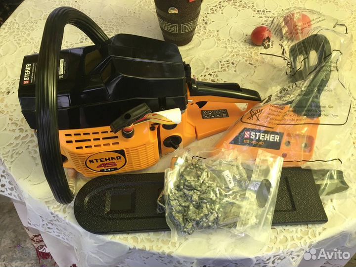 Бензопила новая steher BS-45-40 Чек гарантия