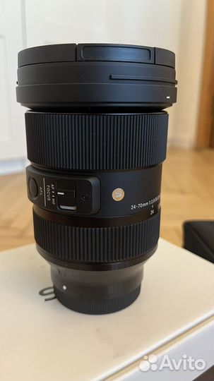 Sigma 24-70 art sony e на гарантии