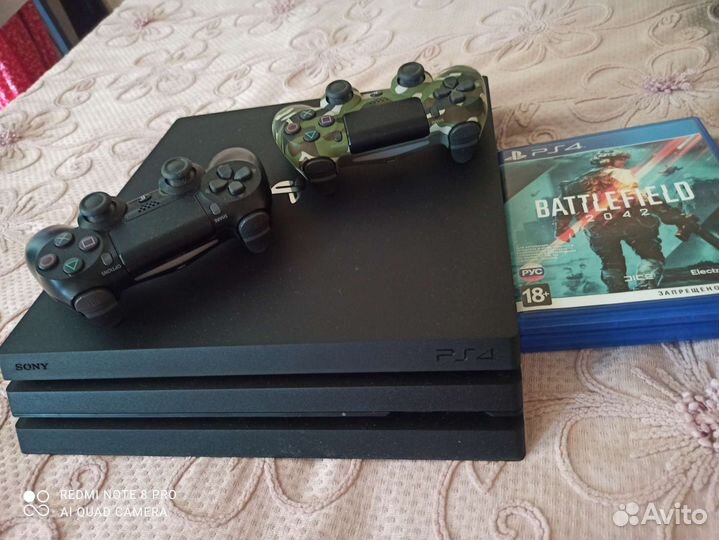 Sony playstation 4 PS4 pro 1tb с играми