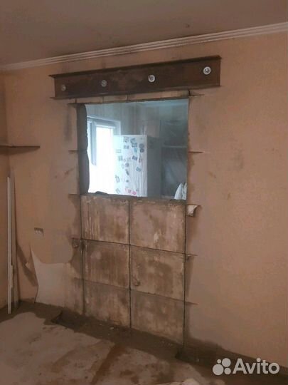 Демонтаж и прочие строительные услуги, слом