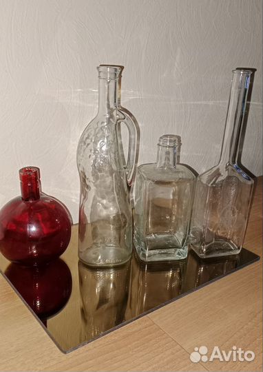 Бутылки интерьерные
