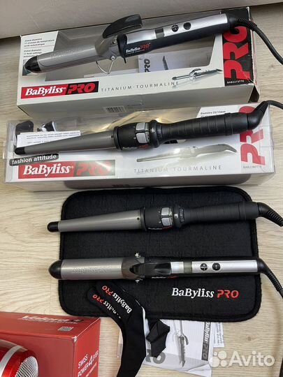 Плойки для волос Babyliss Pro, выпрямитель, фен