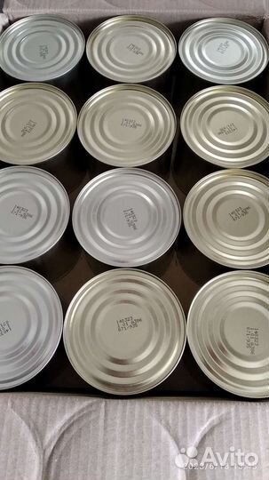 Тушенка из говядины 525г(Говядина тушеная)