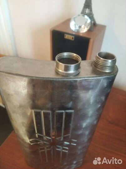 Фляжка большая СССР нержавейка