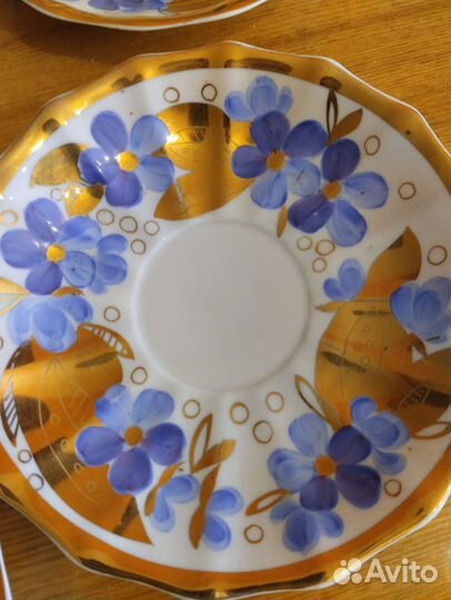 Чайный сервиз вербилки СССР