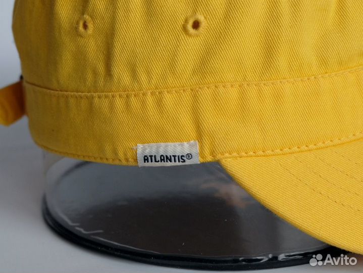 Бейсболка желтая 