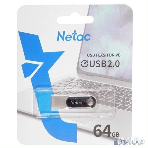 Netac USB Drive 64GB U278 USB2.0 64GB, retail vers