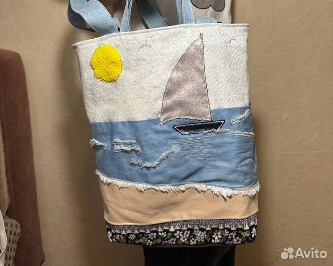 Шопперы ручной работы/сумка