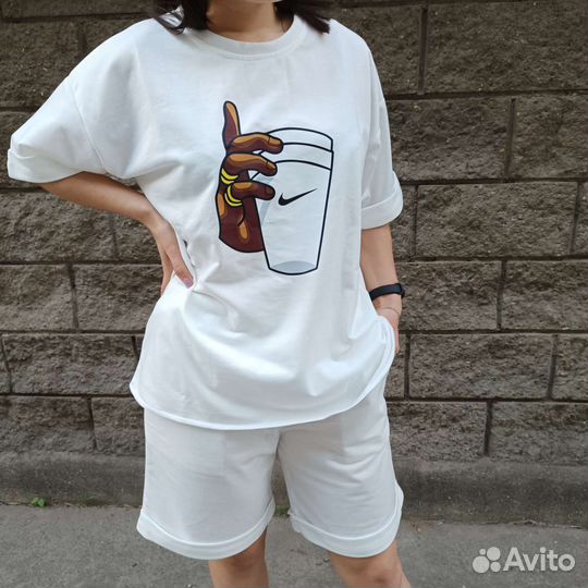 Костюм шорты и футболка Nike унисекс