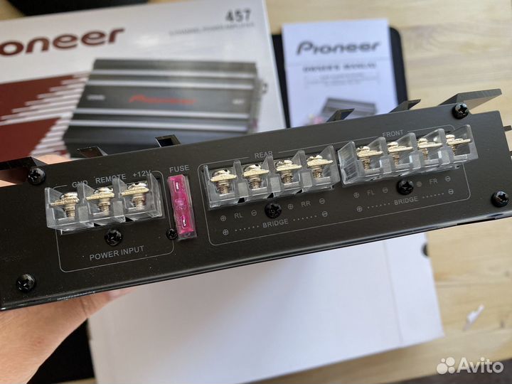 Усилитель 4 канальный Pioneer 457 новый