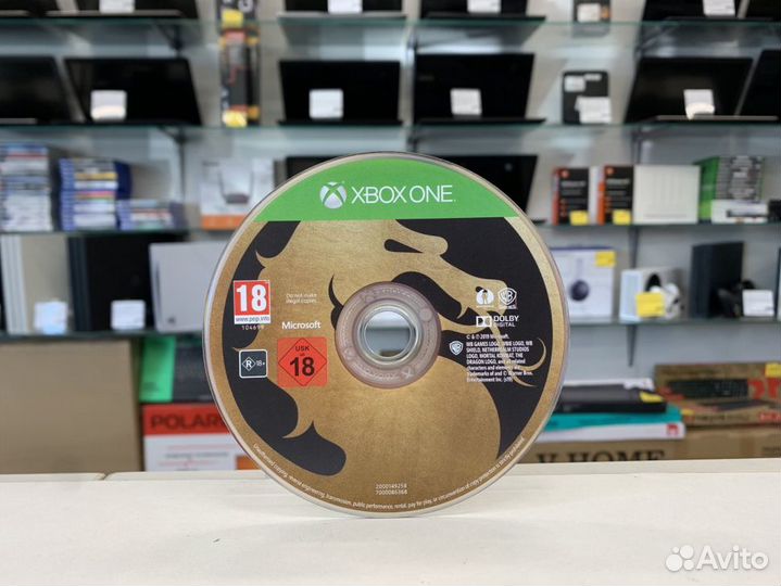 Диск xbox One Mortal Combat 11