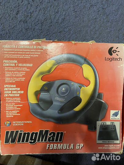 Игровой руль logitech gp