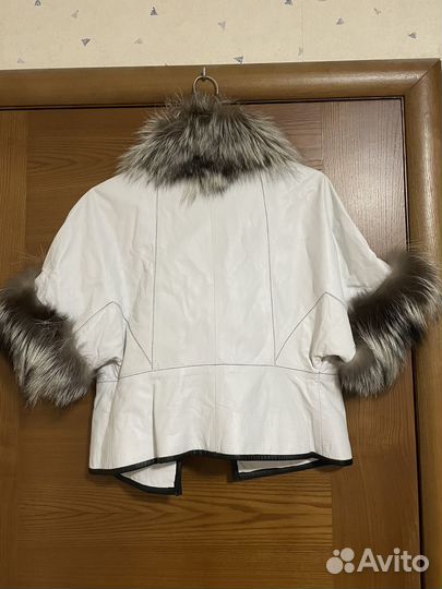 Меховая накидка женская
