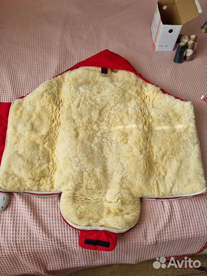 Большой детский меховой конверт Christ Tula Vario