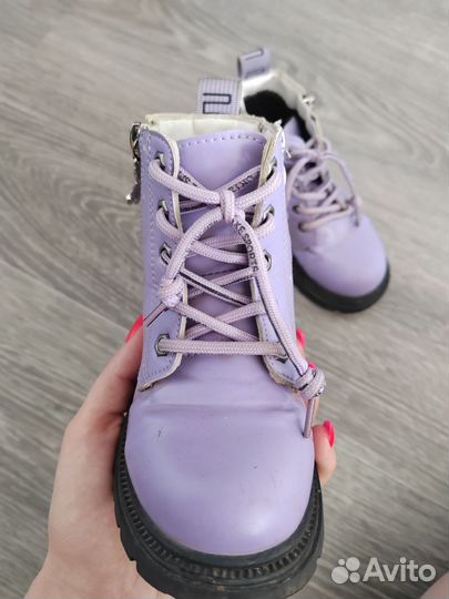 Ботинки на девочку весна 26 размер