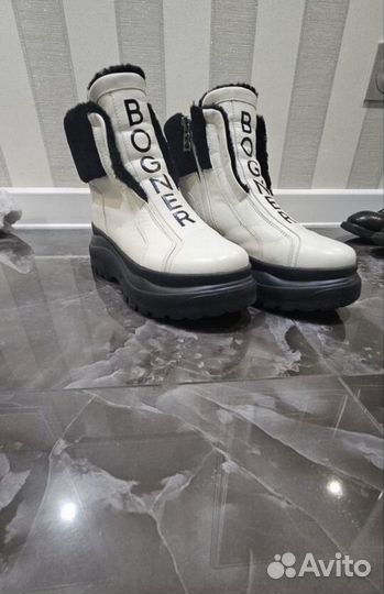 Ботинки зимние натуральная кожа