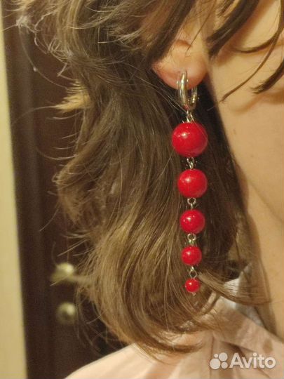 Серебряные серьги