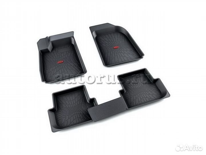 Коврики салона резина черный Chevrolet Cobalt седа