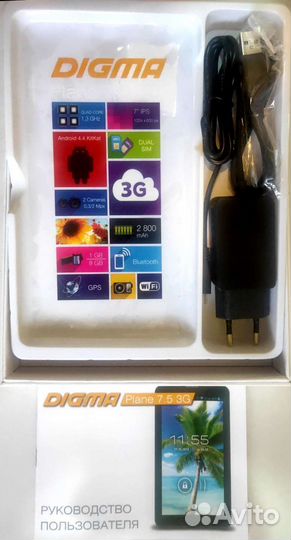 Планшет Digma Plane 7.5 3G