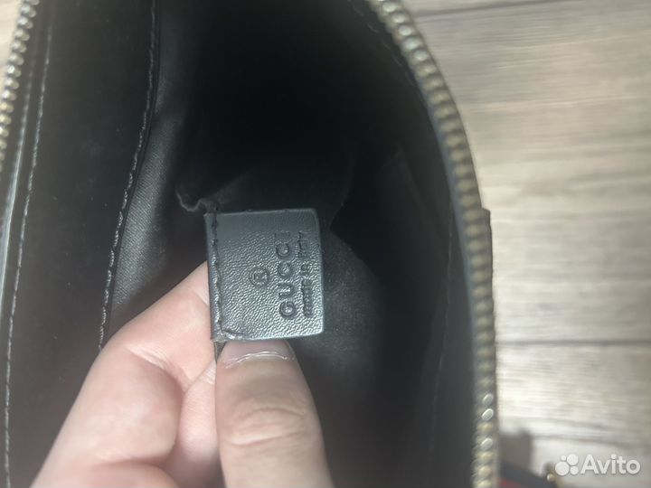 Gucci gg supreme сумка