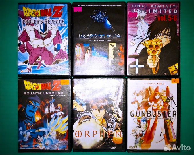Anime на DVD