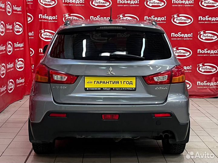 Mitsubishi ASX 1.8 CVT, 2012, 207 757 км