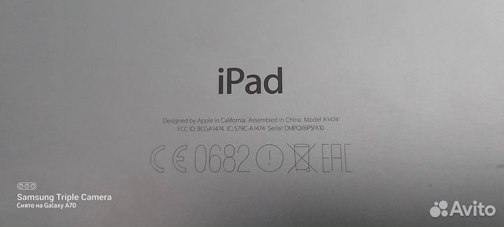 Планшет iРad-A1474