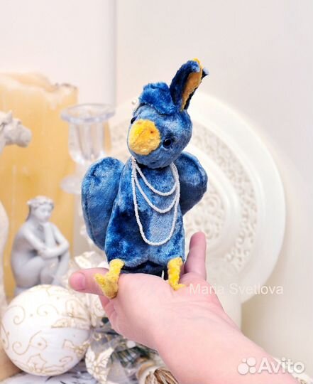 Выкройка Попугай с Хохолком Корелла Птица Какаду