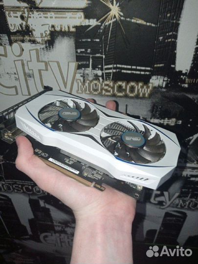 Видеокарта Radeon RX 460 2gb asus