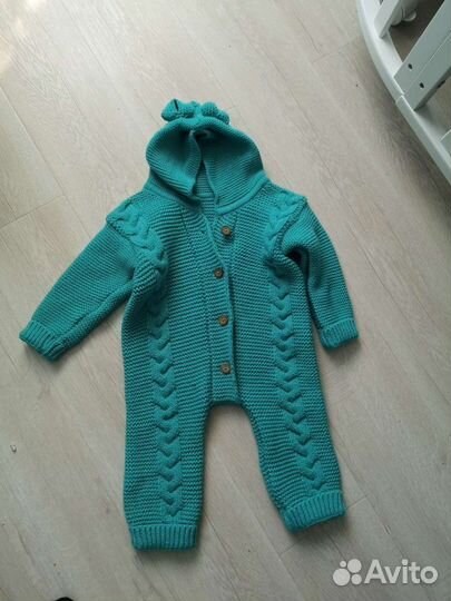 Вязаный комбинезон