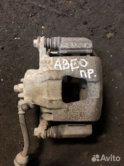 Суппорт тормозной Авео T250