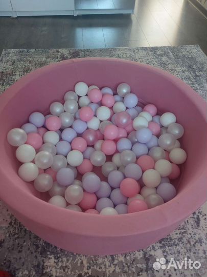 Сухой бассейн с шариками бу