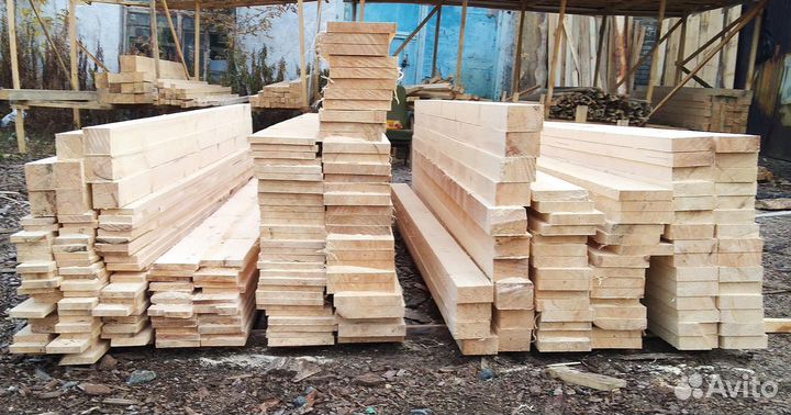 Доска обрезная 25х100х3000