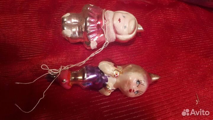 Елочные игрушки СССР