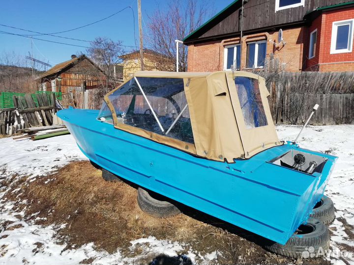 Мото лодка прогресс 2