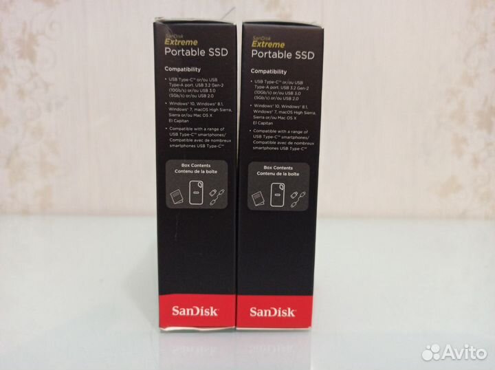 Внешний Диск SSD Sandisk Extreme Portable 1Tb/2Tb