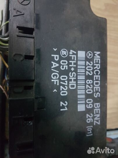 Блок комфорта Mercedes-Benz W202 W124